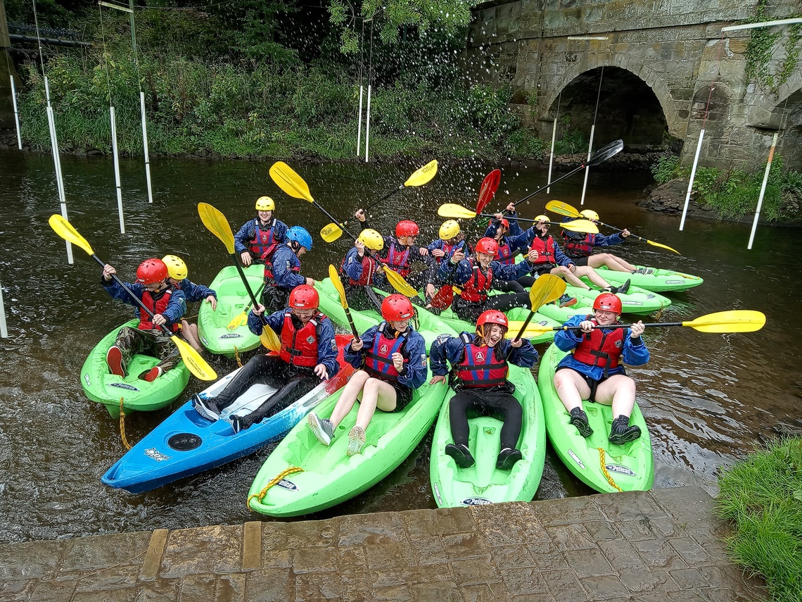 Kayaking on the Trent